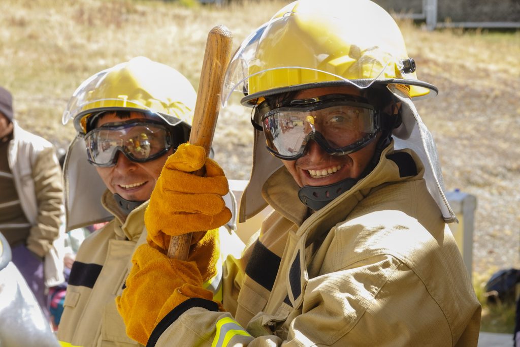 The high Andean communities of the proposed RCA that are close to the ecosystems most vulnerable to forest fires participated in the training