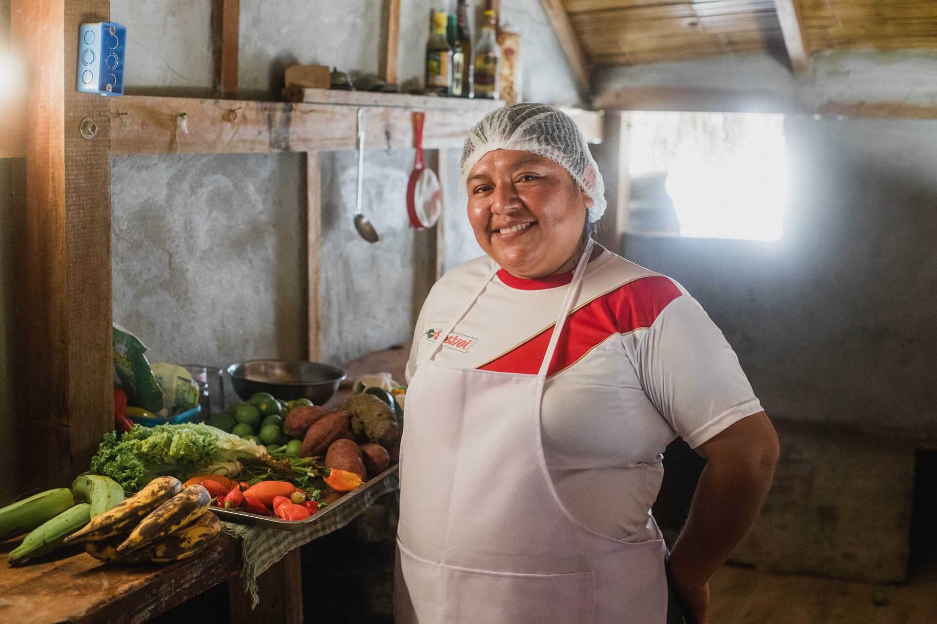 María de los Ángeles es una de las miles de mujeres que viven de la pesca artesanal