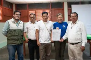 Representantes de los pueblos Awajún y Wampis designados para el Comité Técnico de Zonificación Forestal de la región Amazonas