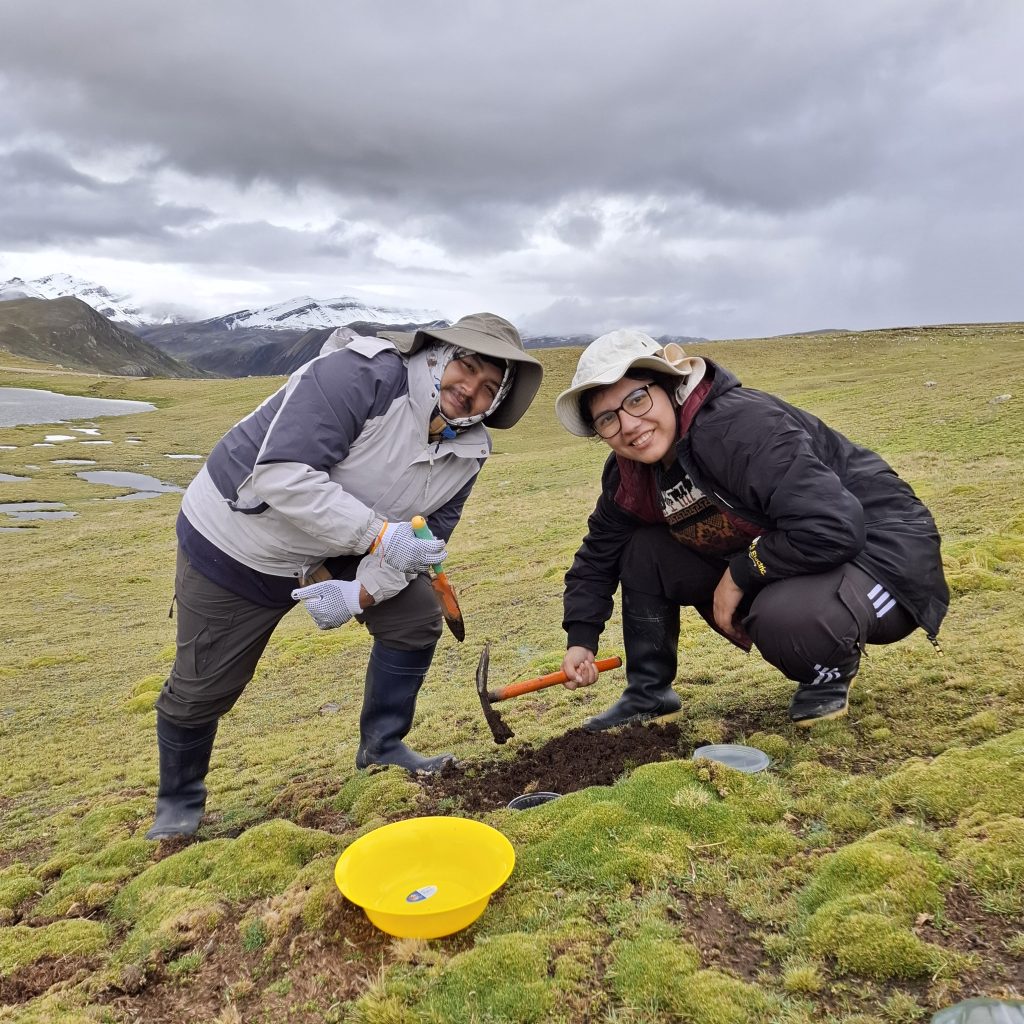 Entomology specialists from the Ecología Molinera research group - © CIAM