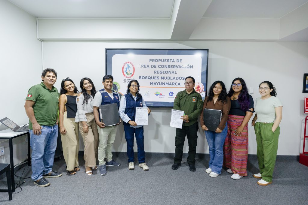 Equipo técnico del Gobierno Regional de Ayacucho y Yunkawasi concluyendo la asistencia técnica con el Sernanp del Ministerio del Ambiente.