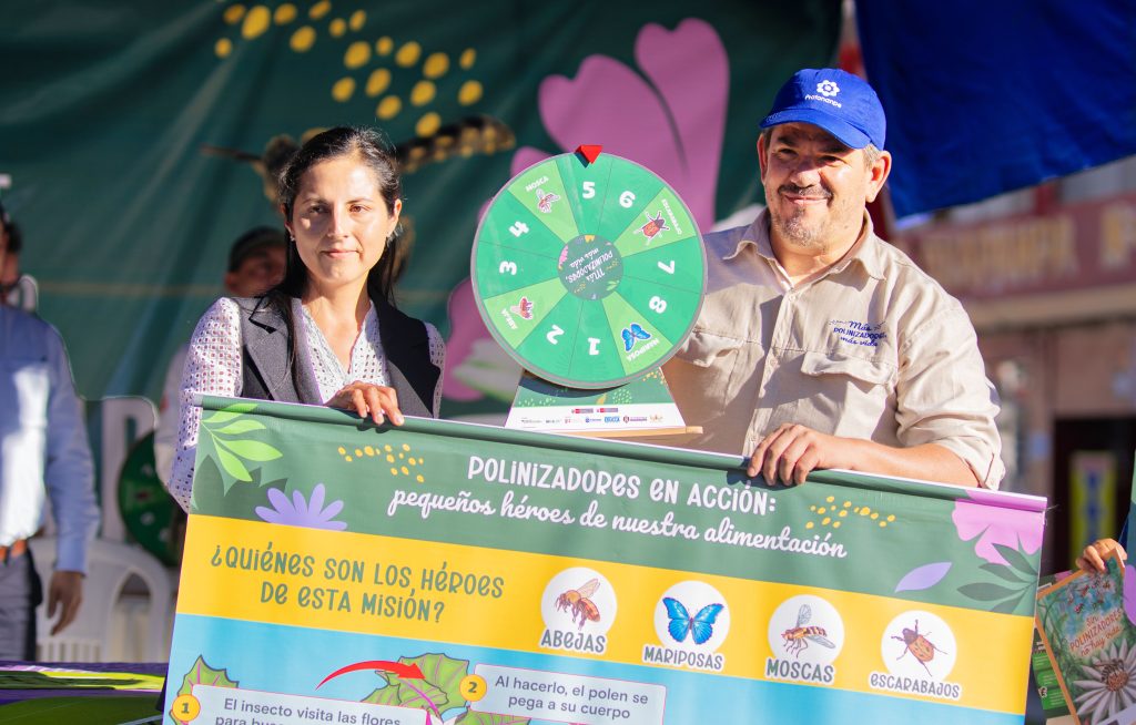 Presentation of the educational kit “More Pollinators, More Life” - Photo: Profonanpe